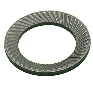 M8 BZP Serrated Disc Washers